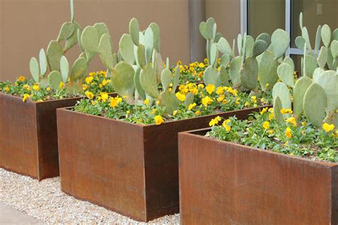 metal flower boxes canada|decorative metal planter boxes.